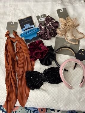 Branded hair accessories bundle 10pcs